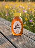 Wildflower 1 lb. Squeeze Bottle - Pure Raw Southern Honey | Simply Southern Bees